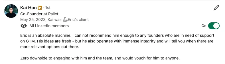 Social proof