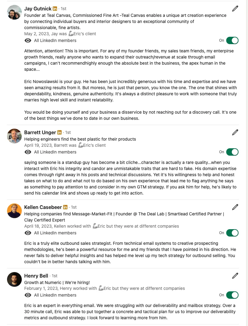 Social proof