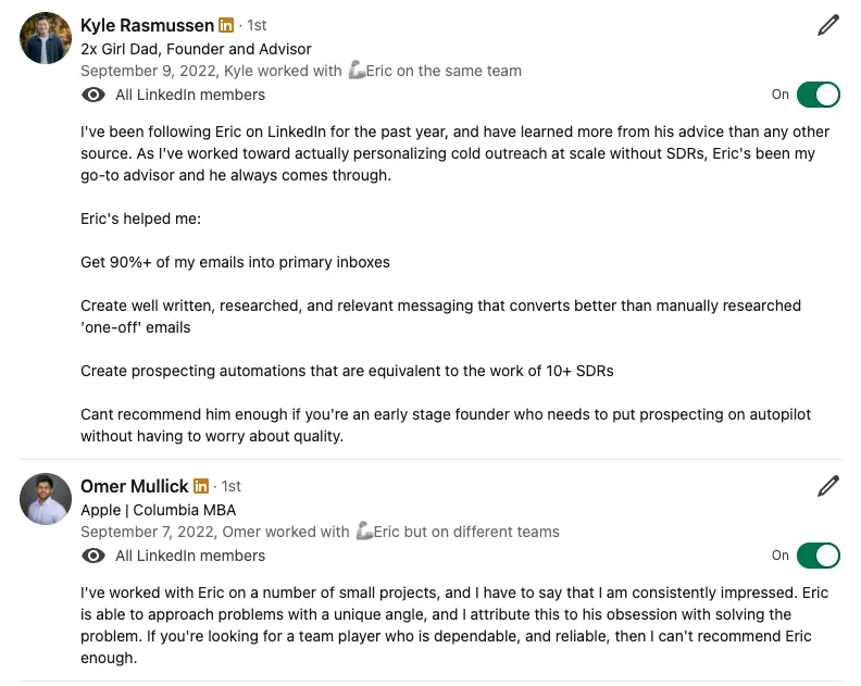 Social proof